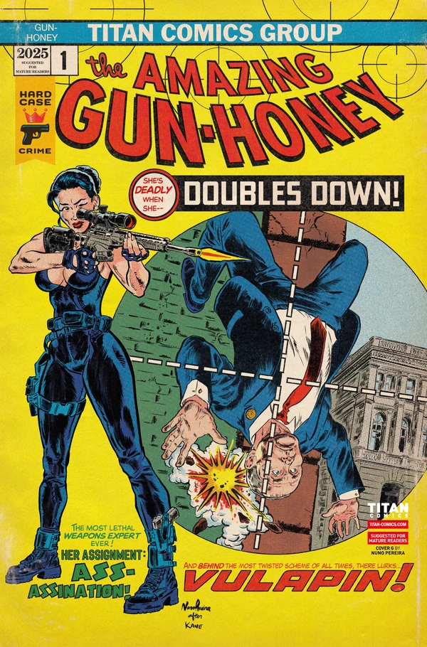 Gun Honey: Doubles Down: Nuno Pereira Homage Variant #2 - Cover G